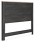 Nanforth Queen Panel Headboard with Mirrored Dresser and Nightstand