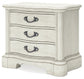 Arlendyne King Upholstered Bed with Mirrored Dresser and Nightstand