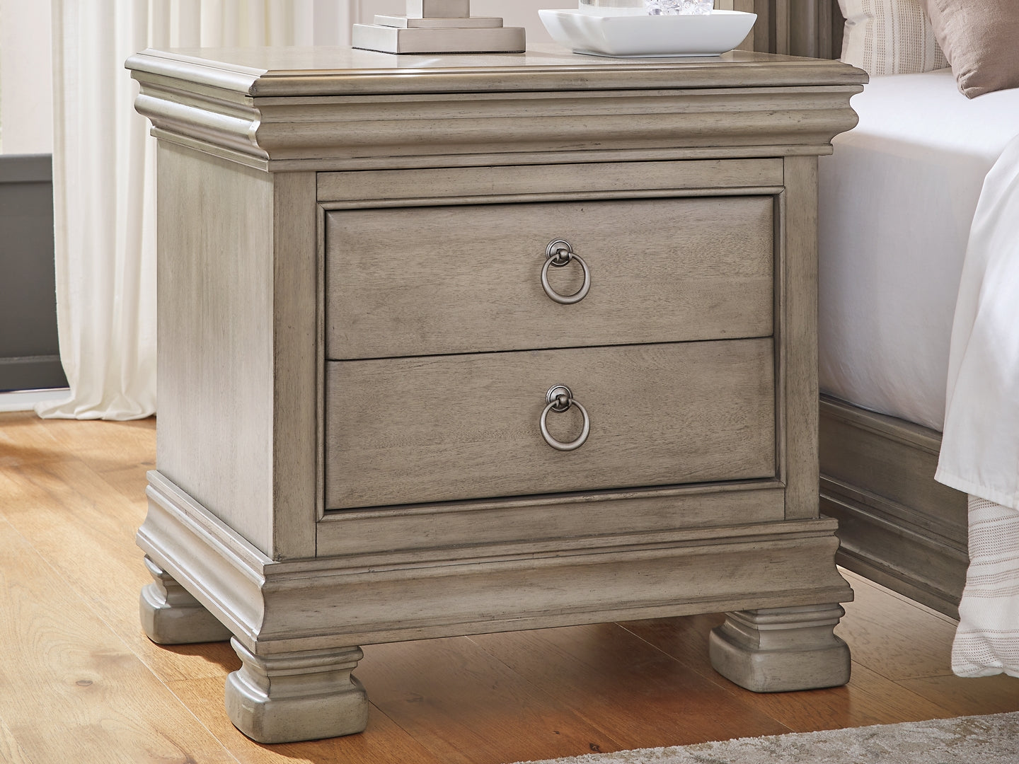 Ashley Express - Lexorne Three Drawer Night Stand