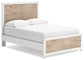 Charbitt Full Panel Bed with Dresser